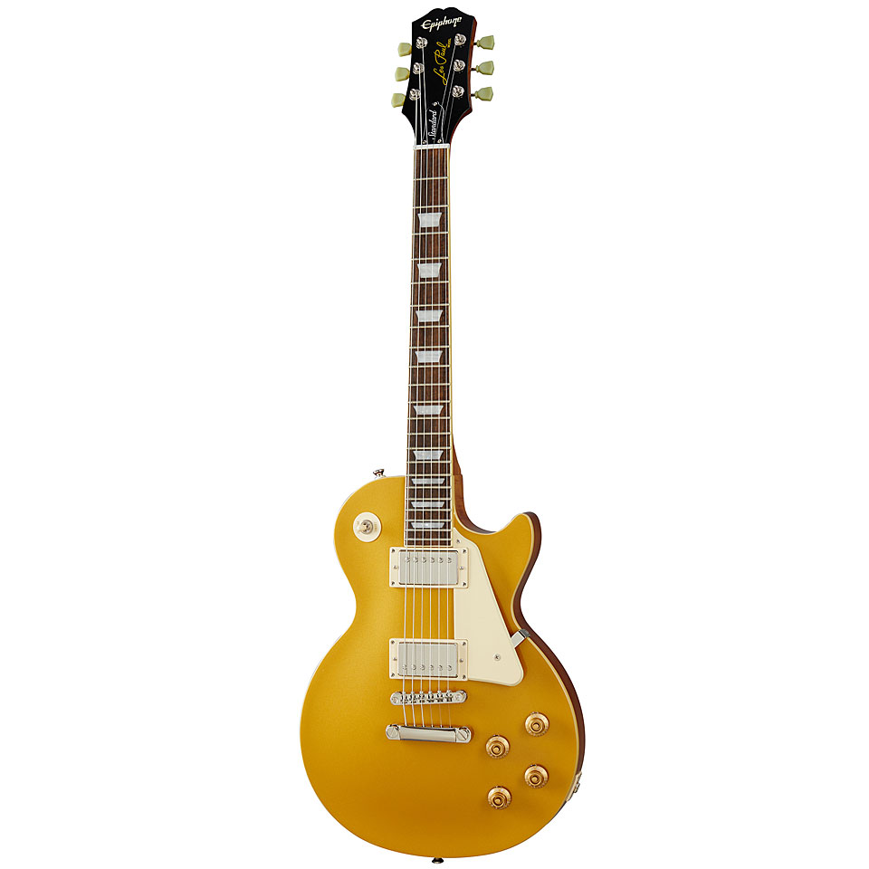 Epiphone Les Paul Standard 50s Metallic Gold E-Gitarre Epiphone Les Paul Standard 50s Metallic Gold E-Gitarre von Epiphone