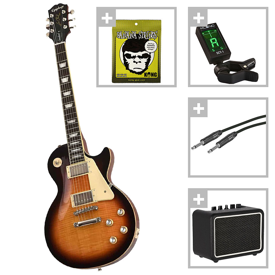 Epiphone Les Paul Standard 60s BB E-Gitarren Set von Epiphone