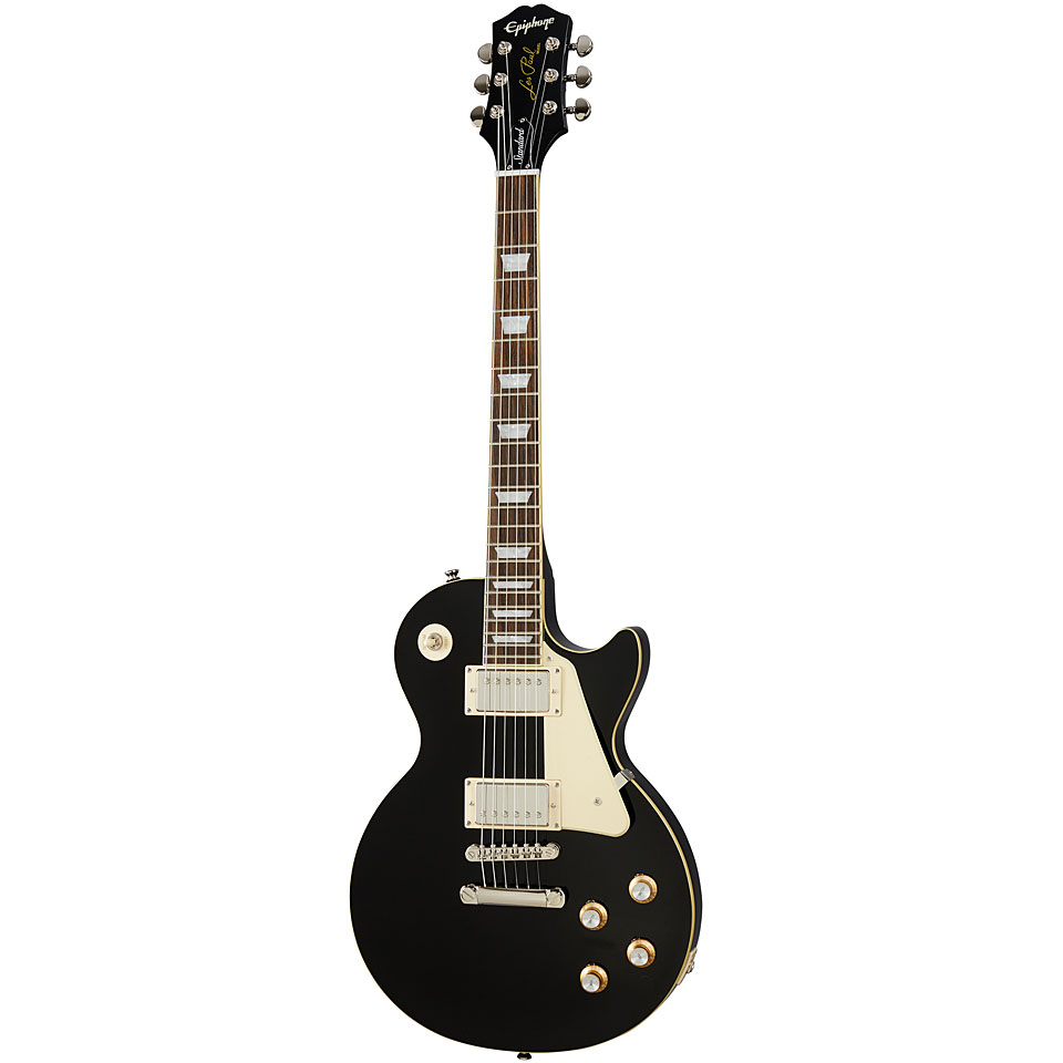 Epiphone Les Paul Standard 60s Ebony E-Gitarre Epiphone Les Paul Standard 60s Ebony E-Gitarre von Epiphone