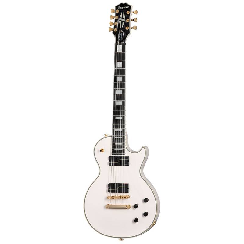 Epiphone Matt Heafy Les Paul Custom Origins 7-String Bone W E-Gitarre von Epiphone