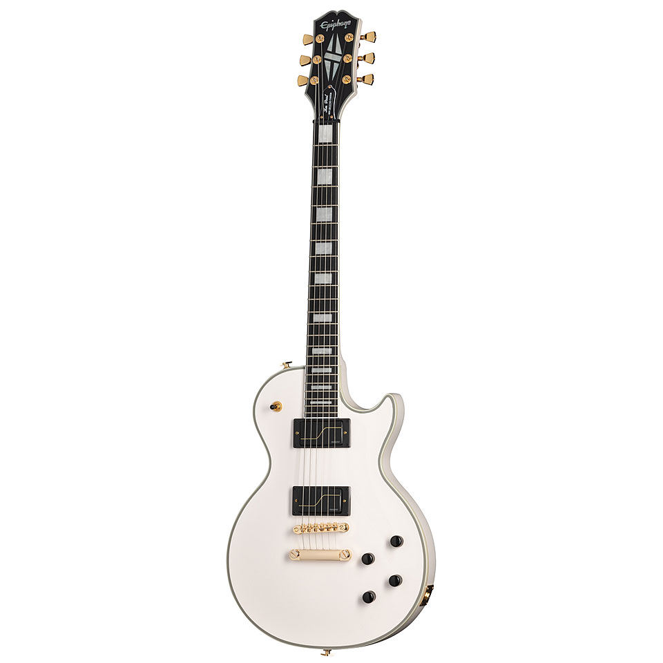 Epiphone Matt Heafy Les Paul Custom Origins Bone White E-Gitarre von Epiphone