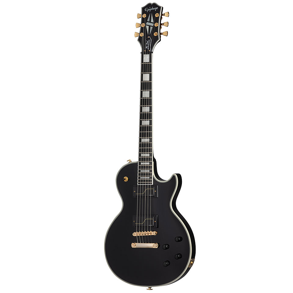 Epiphone Matt Heafy Les Paul Custom Origins Ebony E-Gitarre Epiphone Matt Heafy Les Paul Custom Origins Ebony E-Gitarre von Epiphone