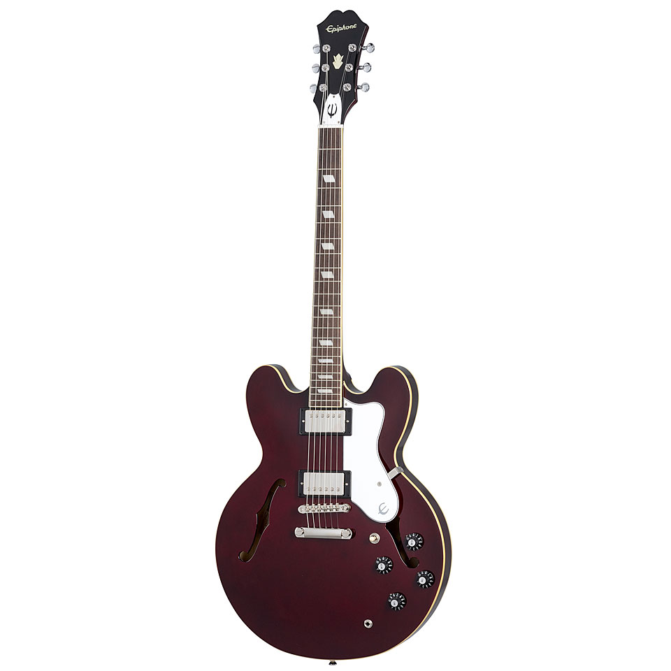 Epiphone Riviera Noel Gallagher Dark Red Wine E-Gitarre von Epiphone