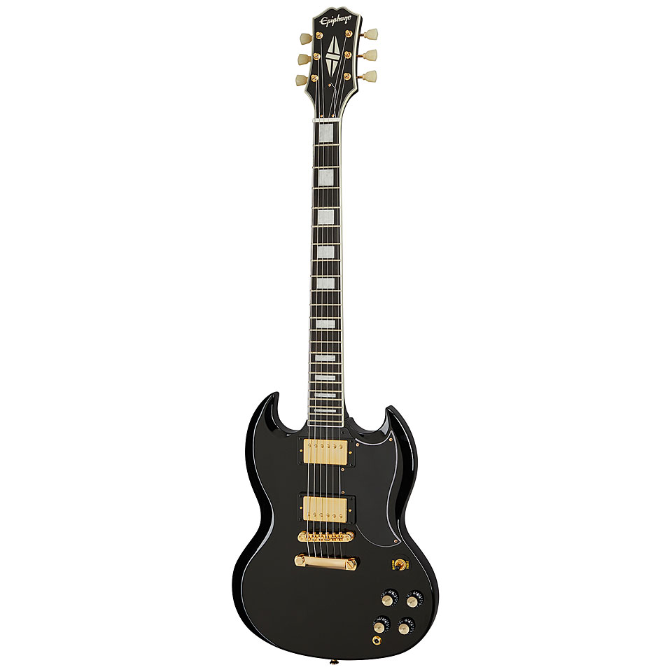 Epiphone SG Custom Ebony E-Gitarre von Epiphone