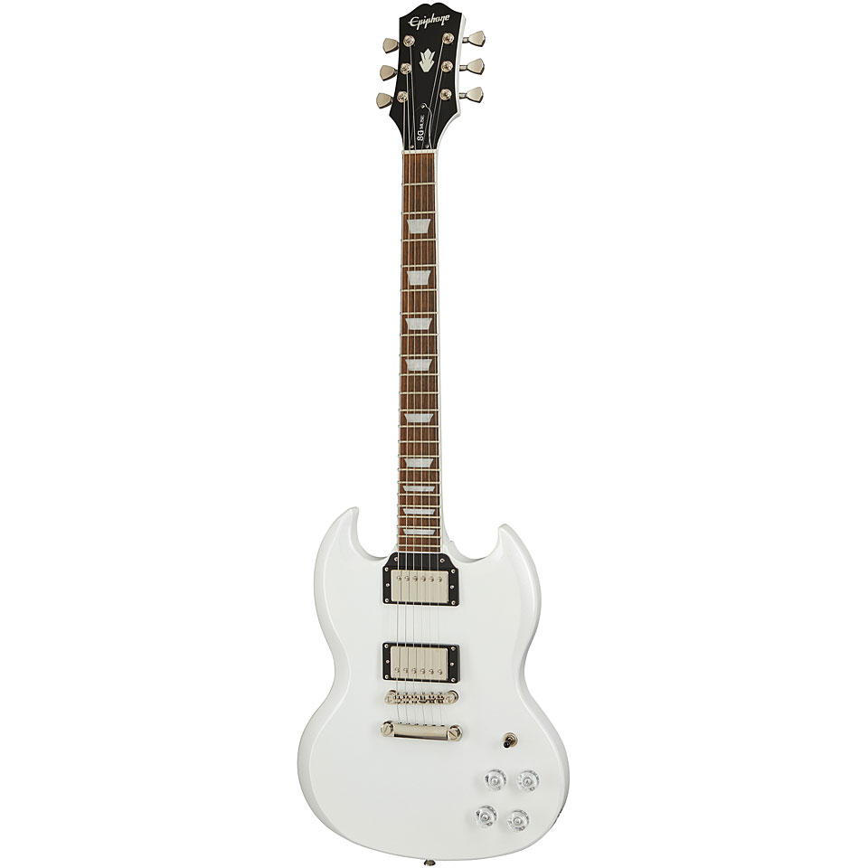 Epiphone SG Muse Pearl White Metallic E-Gitarre Epiphone SG Muse Pearl White Metallic E-Gitarre von Epiphone