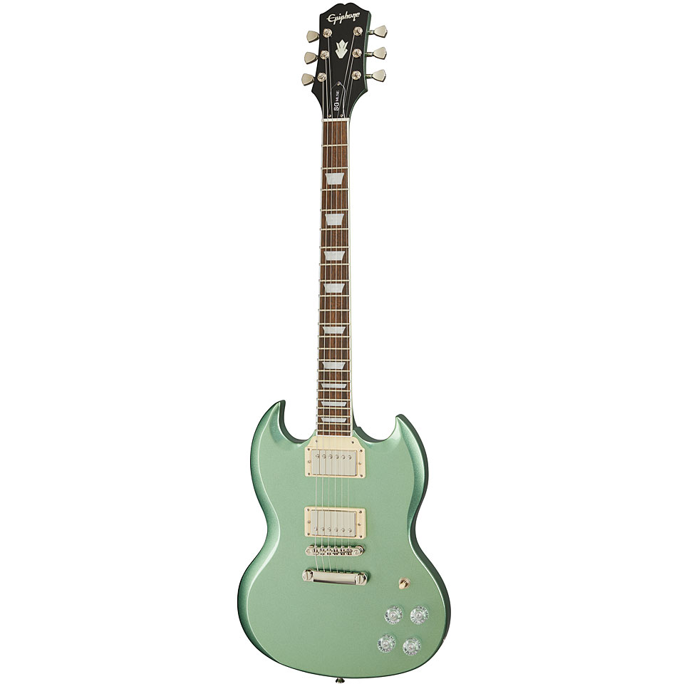 Epiphone SG Muse Wanderlust Green Metallic E-Gitarre Epiphone SG Muse Wanderlust Green Metallic E-Gitarre von Epiphone