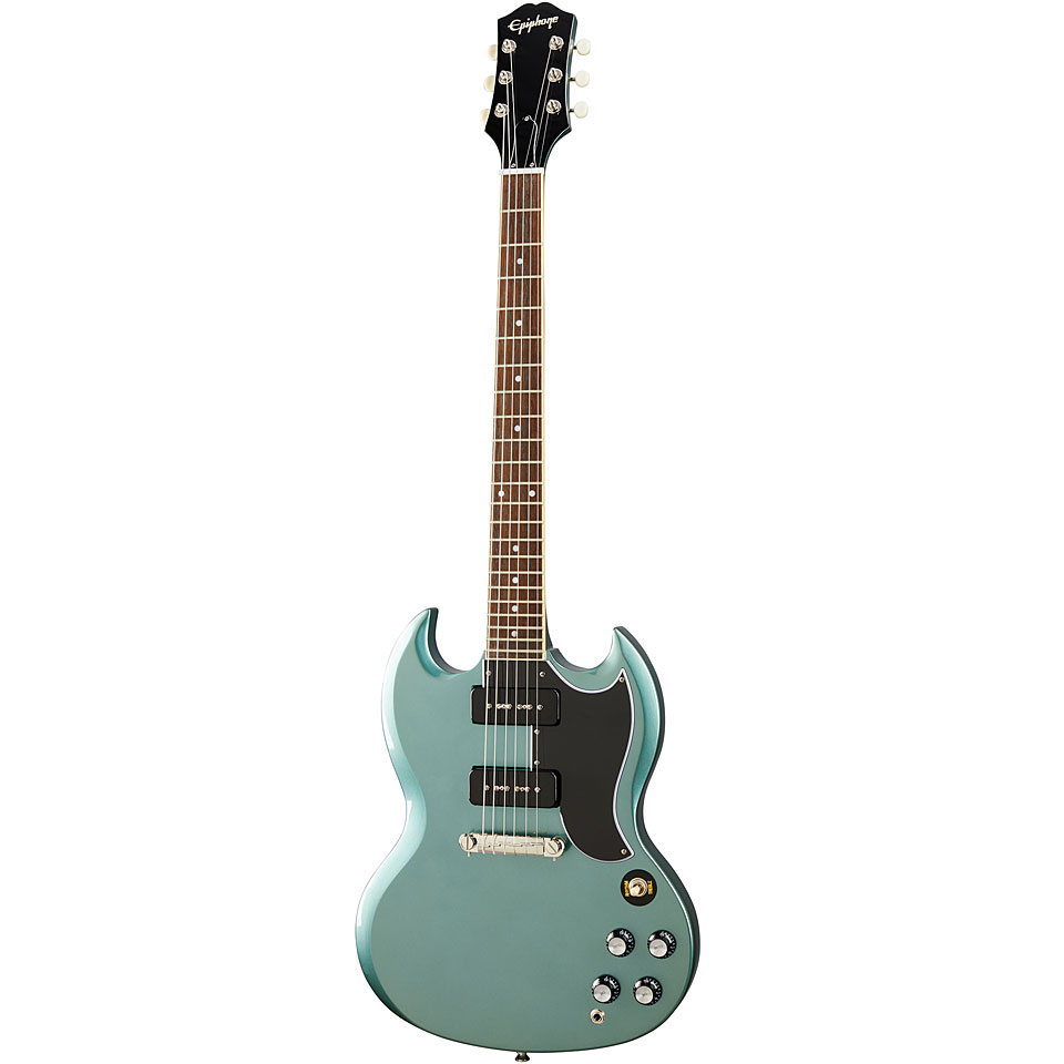 Epiphone SG Special P-90 Faded Pelham Blue E-Gitarre Epiphone SG Special P-90 Faded Pelham Blue E-Gitarre von Epiphone