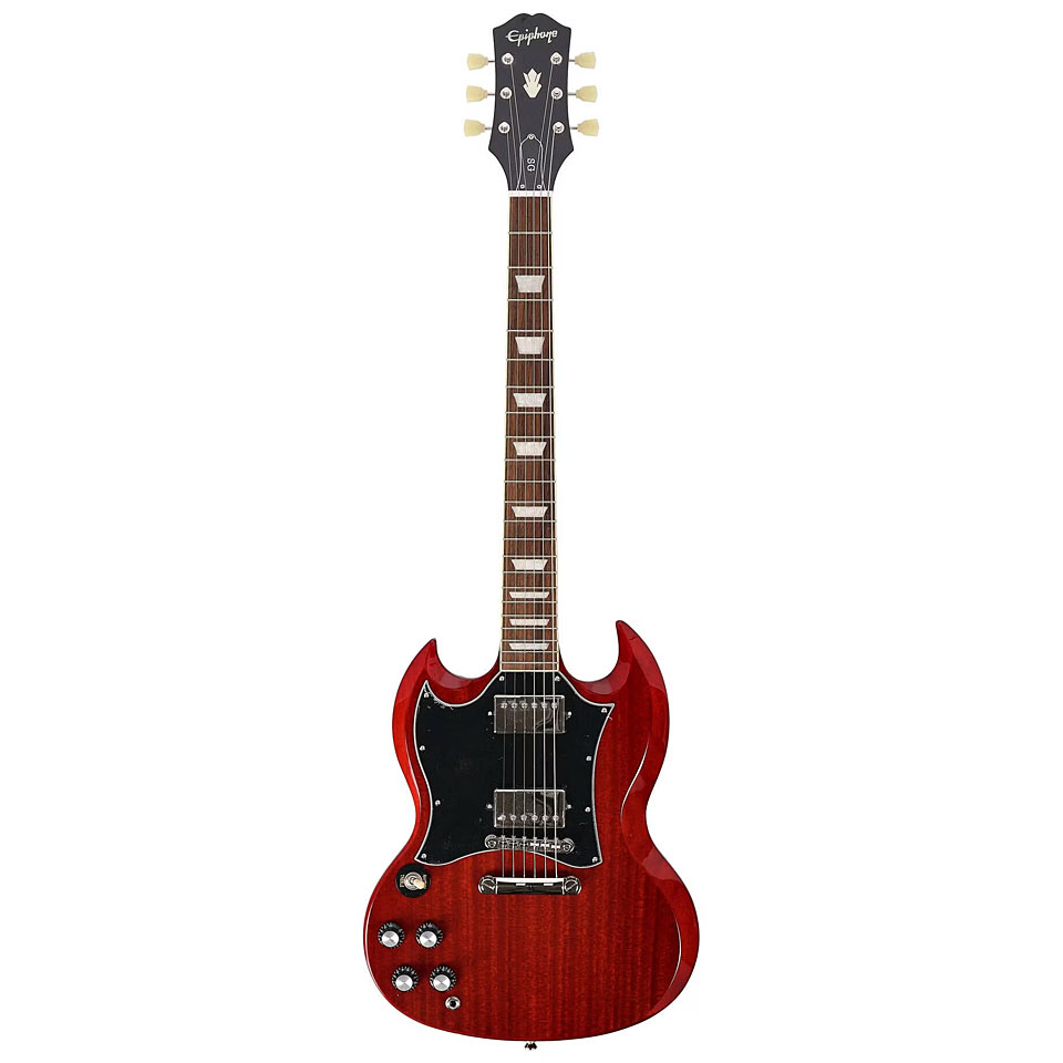 Epiphone SG-Standard Cherry E-Gitarre Lefthand von Epiphone