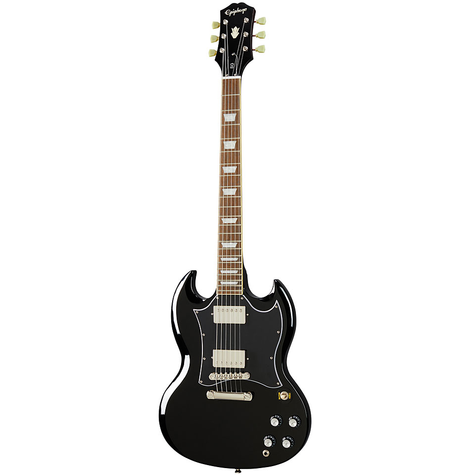 Epiphone SG Standard Ebony E-Gitarre Epiphone SG Standard Ebony E-Gitarre von Epiphone
