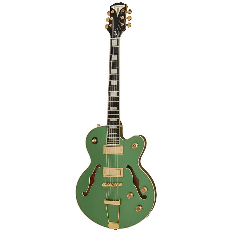 Epiphone Uptown Kat ES Emerald Green Metallic E-Gitarre von Epiphone