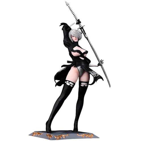 Epitome 2B yorha Anime-Figur, Automata-Spielfigur, 33 cm, PVC-Statue, 2Bautomata, Actionfigur, Modell, Desktop-Dekoration, Sammlung, Geschenke für Fans Epitome 2B yorha Anime-Figur, Automata-Spielfigur, 33 cm, PVC-Statue, 2Bautomata, Actionfigur, Modell, Desktop-Dekoration, Sammlung, Geschenke für Fans von Epitome