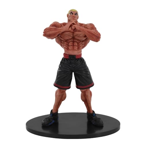 Epitome Anime Baki Battle Handicrafts Jack Hanma Charaktere Statue Desktop-Modelle Ornamente Kuchendekoration von Epitome