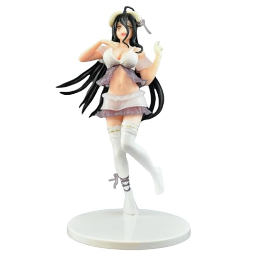 Epitome Anime Figur Albedo Actionfigur Bademode Stehende Haltung Cartoon Figur PVC Modell Statue Desktop Dekoration Sammlung Geschenke für Fans von Epitome