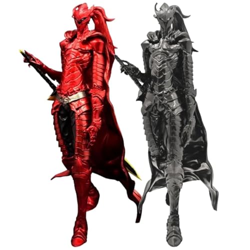 Epitome Anime Igris Figur Igeuliteu Actionfigur Manga Charakter Schwarzer Reiter Statue 24 cm PVC-Modell Desktop Dekoration Sammlung Geschenke (Rot + Schwarz) von Epitome