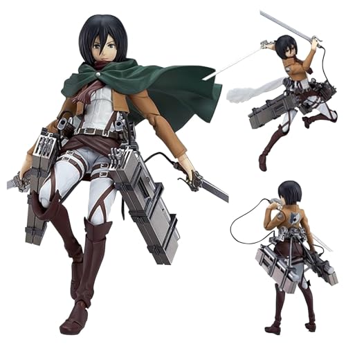 Epitome Attacking Giant Figure Mikasa Anime Action Figure Cool Battle Scene Characters Figure PVC Tabletop Decoration Anime Model Collectibles Ornaments Gifts Epitome Attacking Giant Figure Mikasa Anime Action Figure Cool Battle Scene Characters Figure PVC Tabletop Decoration Anime Model Collectibles Ornaments Gifts von Epitome