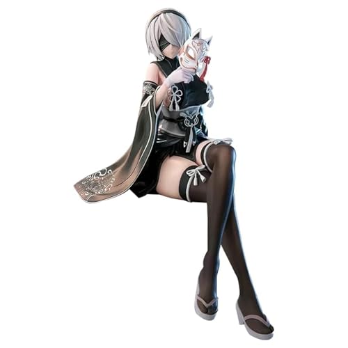 Epitome Automata 2B Action Figure 2Byorha Anime Game Figure Kimono Ver Girls Statue PVC Model Desktop Ornaments Decoration Souvenir Collection Gift for Fans (Style 1) von Epitome