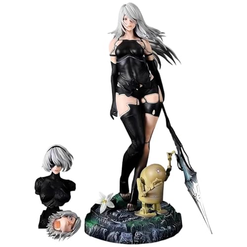 Epitome Automata A2 Action Figure Anime Game Girl Figure Comes with Bust Statue and Interchangeable Head Accessories Statue Yorha A2 PVC Model Desktop Decoration Collection Gifts for Fans Epitome Automata A2 Action Figure Anime Game Girl Figure Comes with Bust Statue and Interchangeable Head Accessories Statue Yorha A2 PVC Model Desktop Decoration Collection Gifts for Fans von Epitome