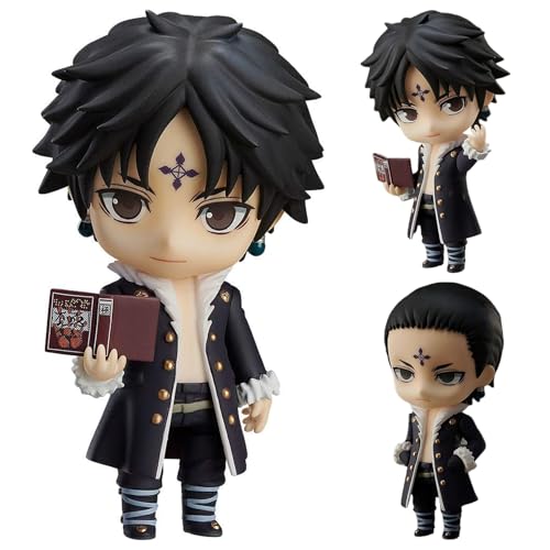 Epitome Chrollo Lucilfer Figure Q Version Manga Character Action Figure Movable Face Changeable Statue Chrollo Lucilfer PVC Model Desktop Decoration Collection Gifts for Fans Epitome Chrollo Lucilfer Figure Q Version Manga Character Action Figure Movable Face Changeable Statue Chrollo Lucilfer PVC Model Desktop Decoration Collection Gifts for Fans von Epitome