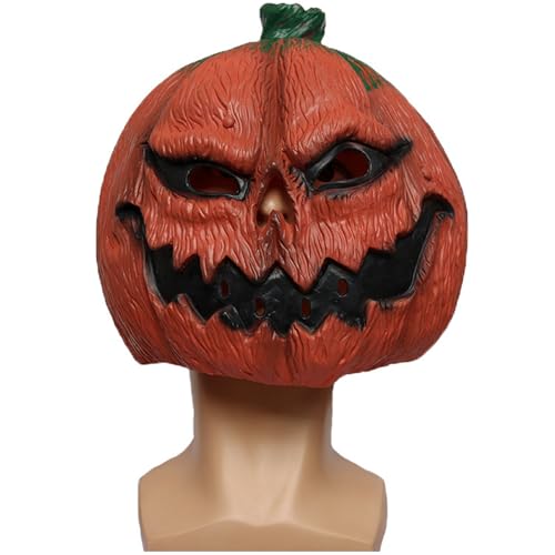 Epitome Gruseliger Kürbis Halloween Maske Gruselige Kürbis Kopfmaske für Party und Süßes oder Saures Halloween Kostüm Party Cosplay Requisiten Epitome Gruseliger Kürbis Halloween Maske Gruselige Kürbis Kopfmaske für Party und Süßes oder Saures Halloween Kostüm Party Cosplay Requisiten von Epitome