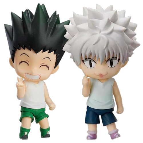 Epitome Kurapika Anime Figur Kurapika/Killua Zoldyck/GON FREECSS Actionfiguren Q Version austauschbares Gesicht und Zubehör PVC Statue Desktop Dekoration Sammlung Geschenke für Fans (GON FREECSS + Epitome Kurapika Anime Figur Kurapika/Killua Zoldyck/GON FREECSS Actionfiguren Q Version austauschbares Gesicht und Zubehör PVC Statue Desktop Dekoration Sammlung Geschenke für Fans (GON FREECSS + von Epitome