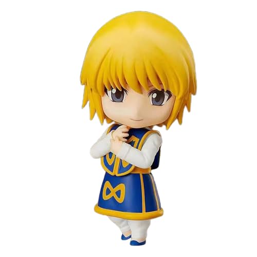 Epitome Kurapika Anime Figur Kurapika/Killua Zoldyck/GON FREECSS Actionfiguren Q Version austauschbares Gesicht und Zubehör PVC Statue Desktop Dekoration Sammlung Geschenke für Fans (Kurapika) von Epitome