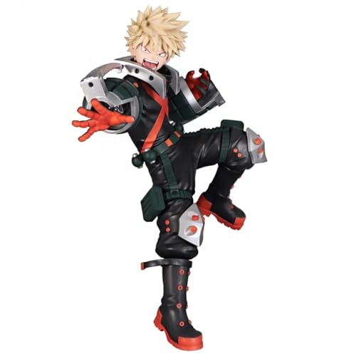 Epitome MHA Anime Figur Bakugou Katsuki Figur Manga Charakter Statue Kampfhaltung PVC Modell Desktop Ornamente Dekoration Souvenir Sammlung Geschenk für Fans von Epitome