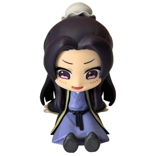 Epitome Maomao Actionfigur The Apothecary Diaries Anime Fgure Maomao/Jinshi 6 cm PVC sitzende Pose PVC-Modell Bücherregal Dekoration Sammlerstücke Geschenk für Fans (Stil 1) von Epitome