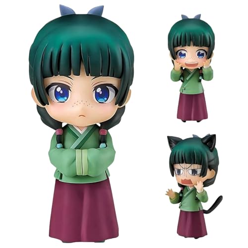 Epitome Maomao Actionfigur The Apothecary Diaries Anime Fgure Statue mit austauschbarem Zubehör PVC Modell Desktop Dekorationen Ornamente Sammlung für Geschenke von Epitome