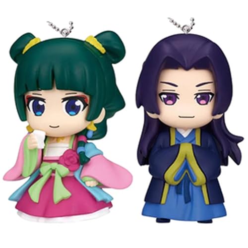 Epitome Maomao Actionfigur The Apothecary Diaries Anime Figur Maomao/Jinshi 4,5 cm Mini Stehpose Figur PVC Modell Bücherregal Desktop Dekoration Sammlung Geschenke für Fans (Stil 3 + 4) von Epitome