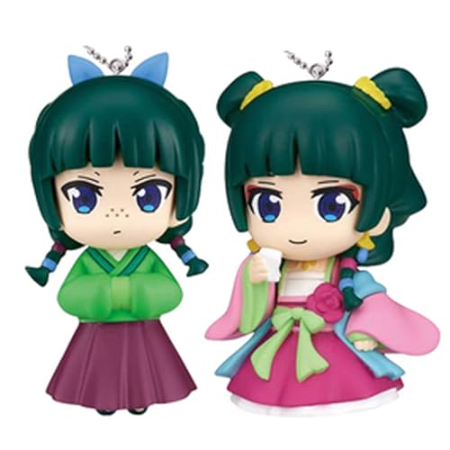 Epitome Maomao Actionfigur The Apothecary Diaries Anime Figur Maomao/Jinshi 4,5 cm Mini stehende Pose Figur PVC Modell Bücherregal Desktop Dekoration Sammlung Geschenke für Fans (Stil 1 + 3) von Epitome