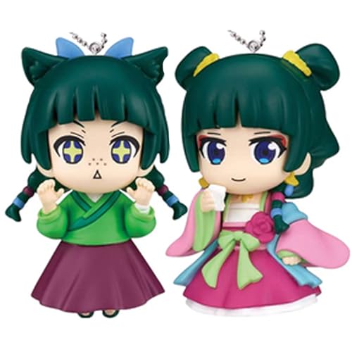 Epitome Maomao Actionfigur The Apothecary Diaries Anime Figur Maomao/Jinshi 4,5 cm Mini stehende Pose Figur PVC Modell Bücherregal Desktop Dekoration Sammlung Geschenke für Fans (Stil 2 + 3) von Epitome
