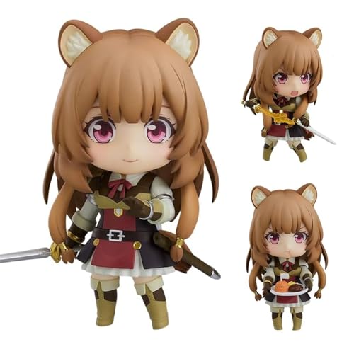 Epitome Raphtalia Action Figure Exchangeable Face Movable Anime Figure Interchangeable Accessories PVC Model Statue Desktop Decoration Collection Gifts for Fans von Epitome