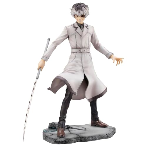 Epitome Sasaki Haise Actionfigur Tokyo Ghoul Anime Figur Gesichtsausdruck austauschbares Modell Coole Szene PVC Statue Desktop Dekoration Sammlung Geschenke von Epitome