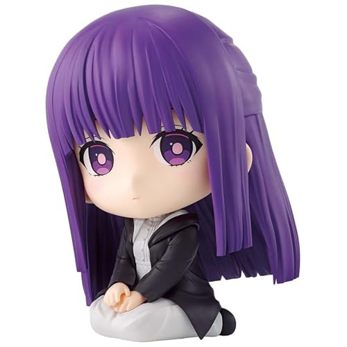 Frieren/Farn-Figur Frieren: Beyond Journey's End Anime-Figur, Q-Version, niedliche Statue, 11 cm, Sitzhaltung, PVC-Modell, Ornamente, Desktop-Kollektion, Geschenke für Fans (Farn) von Epitome