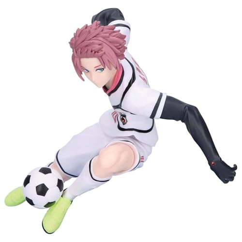 Itoshi Sae Figur, blaues Schloss, Anime-Figur, Manga-Charakter, Statue, Modell, Itoshi Sae, Kampfhaltung, 14 cm, PVC-Ornamente, Desktop-Kollektion, Geschenke für Fans von Epitome