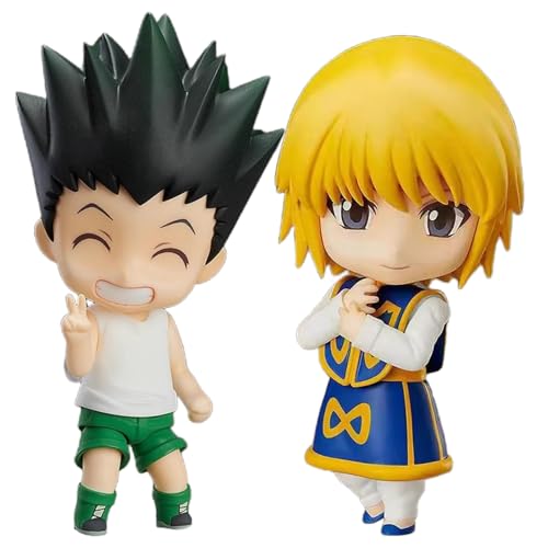 Kurapika Anime Figur Kurapika/Killua Zoldyck/GON FREECSS Actionfiguren Q Version austauschbares Gesicht und Zubehör PVC Statue Desktop Dekoration Sammlung Geschenke für Fans (GON FREECSS + Kurapika) Kurapika Anime Figur Kurapika/Killua Zoldyck/GON FREECSS Actionfiguren Q Version austauschbares Gesicht und Zubehör PVC Statue Desktop Dekoration Sammlung Geschenke für Fans (GON FREECSS + Kurapika) von Epitome