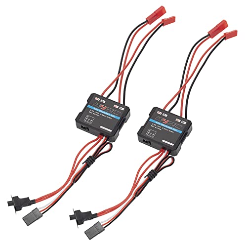 Epodmalx 2X 40A Gebürstet ESC Elektronischer Geschwindigkeitsregler für C24 C34 MN D90 MN99S MN86S RC Auto Aktualisierung Teile von Epodmalx