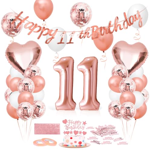 Luftballon 11. Geburtstag Roségold, Geburtstagsdeko 11 Jahr, Ballon 11. Geburtstag, Riesen Folienballon Zahl 11, Happy Birthday Folienballon 11, Ballon 11 Deko zum Geburtstag Frauen Luftballon 11. Geburtstag Roségold, Geburtstagsdeko 11 Jahr, Ballon 11. Geburtstag, Riesen Folienballon Zahl 11, Happy Birthday Folienballon 11, Ballon 11 Deko zum Geburtstag Frauen von Epokus