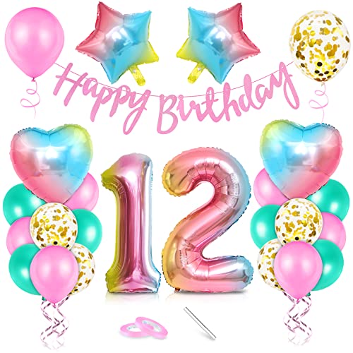 Luftballon 12. Geburtstag Rosa, Geburtstagsdeko 12 Jahr, Ballon 12. Geburtstag, Riesen Folienballon Zahl 12, Happy Birthday Folienballon 12, Ballon 12 Deko zum Geburtstag Mädchen Luftballon 12. Geburtstag Rosa, Geburtstagsdeko 12 Jahr, Ballon 12. Geburtstag, Riesen Folienballon Zahl 12, Happy Birthday Folienballon 12, Ballon 12 Deko zum Geburtstag Mädchen von Epokus