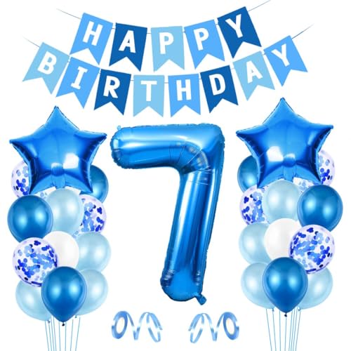 Luftballon 7. Geburtstag Blau, Ballon 7 Deko zum Geburtstag, Happy Birthday Folienballon, Riesen Folienballon Zahl 7, Ballon 7 Deko zum Geburtstag, Geburtstagsdeko Jungen 7 Jahr Luftballon 7. Geburtstag Blau, Ballon 7 Deko zum Geburtstag, Happy Birthday Folienballon, Riesen Folienballon Zahl 7, Ballon 7 Deko zum Geburtstag, Geburtstagsdeko Jungen 7 Jahr von Epokus