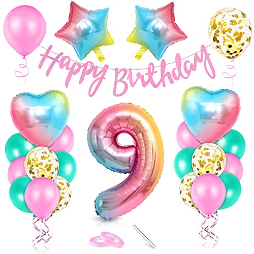 Luftballon 9. Geburtstag Rosa, Geburtstagsdeko 9 Jahr, Ballon 9. Geburtstag, Riesen Folienballon Zahl 9, Happy Birthday Folienballon 9, Ballon 9 Deko zum Geburtstag Mädchen Luftballon 9. Geburtstag Rosa, Geburtstagsdeko 9 Jahr, Ballon 9. Geburtstag, Riesen Folienballon Zahl 9, Happy Birthday Folienballon 9, Ballon 9 Deko zum Geburtstag Mädchen von Epokus