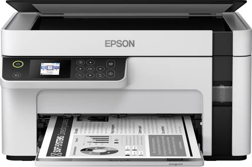 Epson EcoTank ET-M2120 Tintenstrahl-Multifunktionsdrucker A4 Drucker, Scanner, Kopierer USB, WLAN von Epson