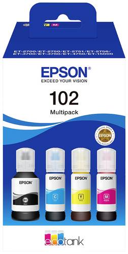 Epson C13T03R640 Nachfülltinte Passend für Geräte des Herstellers: Epson Schwarz, Cyan, Gelb, Mag von Epson