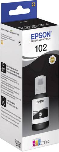 Epson C13T03R140 Nachfülltinte Passend für Geräte des Herstellers: Epson Schwarz von Epson