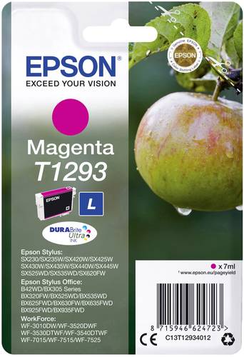 Epson Druckerpatrone T1293 Original Magenta C13T12934012 von Epson