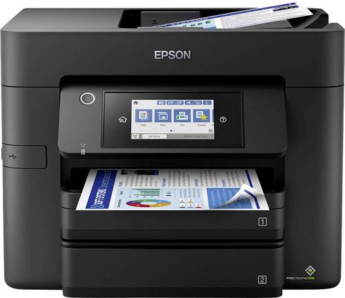 Epson WorkForce Pro WF-4830DTWF Tintenstrahl-Multifunktionsdrucker A4 Drucker, Scanner, Kopierer, Fa von Epson