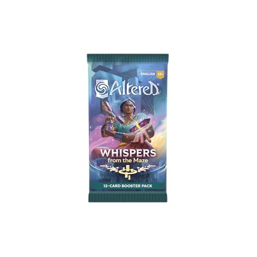 EQUINOX Altered Whispers from The Maze Booster-Pack mit 12 Karten, Umfangreiche Deck-Erweiterung für Altered, Strategisches Kartenspiel zum Sammeln, Ab 13 Jahren, 2 Spieler, 20 Minuten, Englisch EQUINOX Altered Whispers from The Maze Booster-Pack mit 12 Karten, Umfangreiche Deck-Erweiterung für Altered, Strategisches Kartenspiel zum Sammeln, Ab 13 Jahren, 2 Spieler, 20 Minuten, Englisch von Equinox