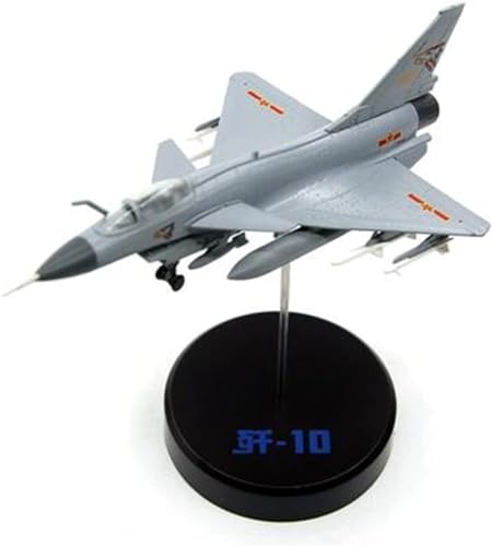 ErModa CWC Flugzeugmodelle 1:144 for chinesische J10-Kampfflugzeug-Modelllegierung, statische Simulation, Dekoration, Geschenk for Liebhaber GJ (Color : A) von ErModa