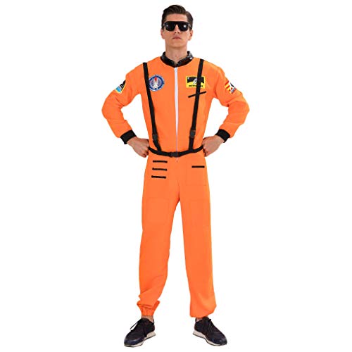 EraSpooky Herren Astronaut Kostüm Raumfahrer Anzug Halloween Erwachsene Kostüme für Männer von EraSpooky