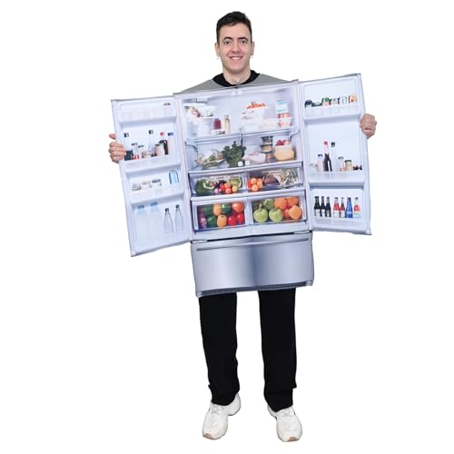 EraSpooky Kühlschrank-Kostüm für Erwachsene, Halloween, lustige Snacks, Paare, Outfits für Männer und Frauen EraSpooky Kühlschrank-Kostüm für Erwachsene, Halloween, lustige Snacks, Paare, Outfits für Männer und Frauen von EraSpooky